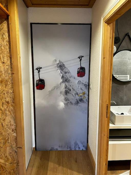 شقة Le Cocon Des Neiges Montgenèvre المظهر الخارجي الصورة