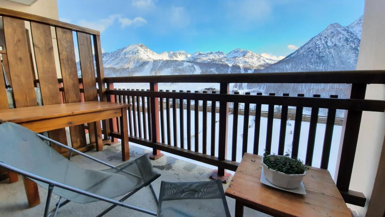 شقة Le Cocon Des Neiges Montgenèvre المظهر الخارجي الصورة